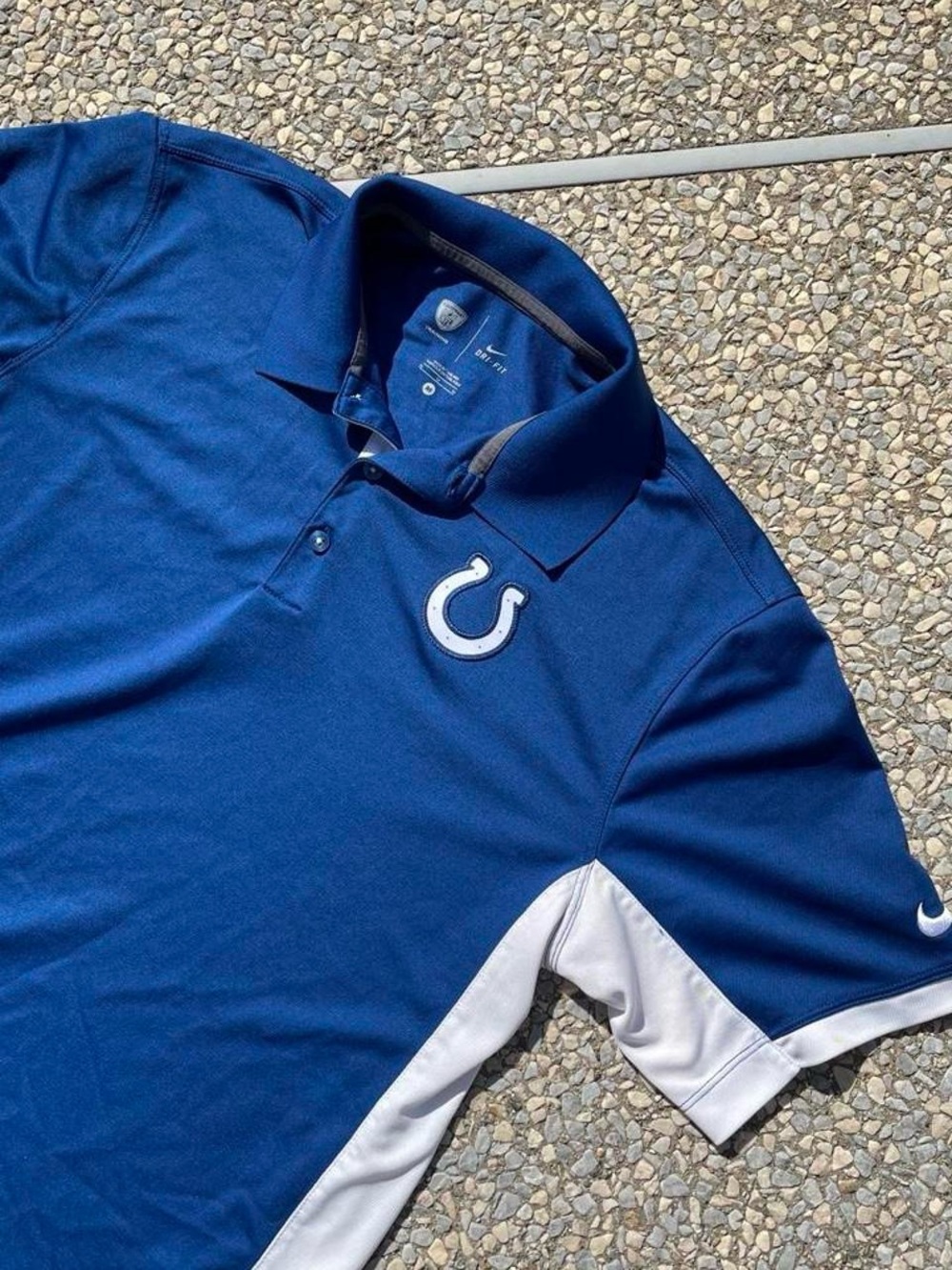 Men's Blue Indianapolis Colts Polo Shirt - Nike